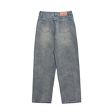 Men Jeans Ripped Distressed Casual Loose