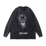 Mens Vintage Long Sleeve Shirt