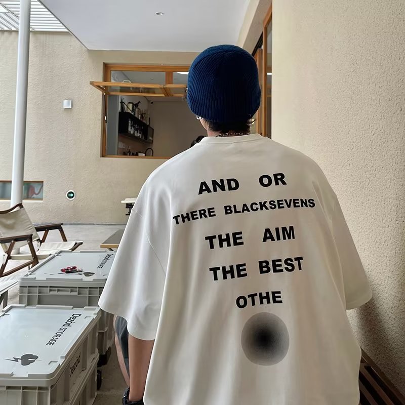 Men T Shirt Cross Summer Heavy