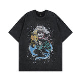 Men T-Shirt Cartoon Vintage Oversize