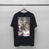 Fog Fear of God Essentials T Shirt Double Line Floral Short Sleeve Printed Couple T-shirt