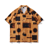 Short Sleeve Shirt Loose Casual Shirt
