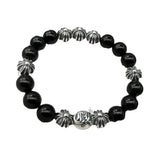 Chrome Heart Bracelet Obsidian Bracelet