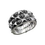 Chrome Heart Ring Vintage Thai Silver