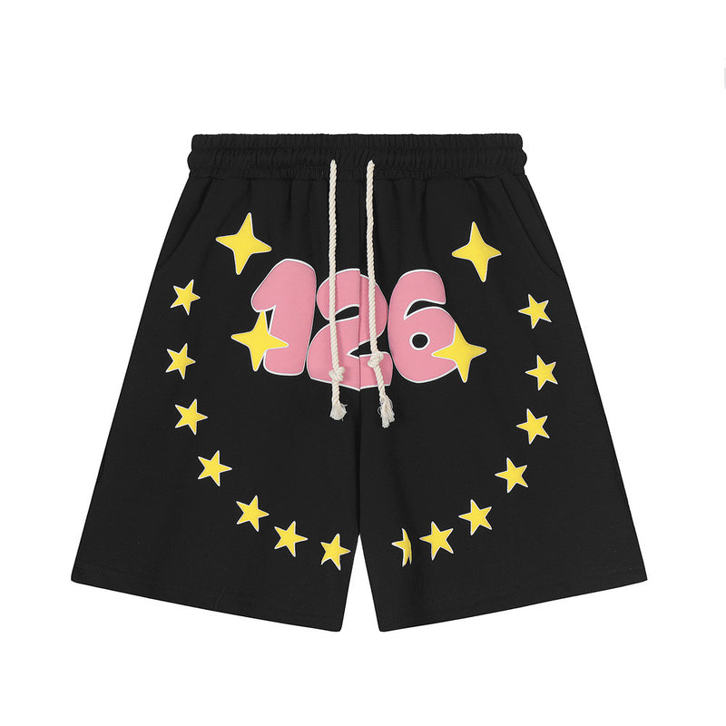 Men Shorts XINGX Printed Loose Leisure Sports