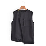 Women Vest Baggy Coat Female Spring