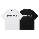 Fog Essentials T Shirts Spring/Summer FOG Letter Pattern Crew Neck Short Sleeves