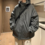 Men Cotton Coat Winter Thick Jacket Coat Loose
