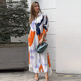 Women Dress Fashion Casual Loose Dress