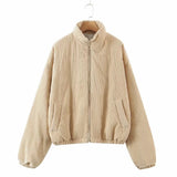 Women Cotton Coat Casual Fashion Jacket