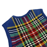 Kapital T Shirt Pingtian Hehong Retro Style Knitted Vest Sleeveless Vest Sweater