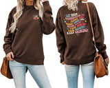 Autumn and winter new long-sleeved hoodie let them misunders