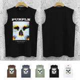 Purple Brand Tank T Shirts Sleeveless T-shirt Vest