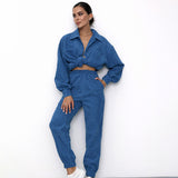 Women Co-Ords Vintage Corduroy Long Sleeve Shirt