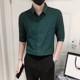 Men's Shirts Summer Slim Fit Fashion