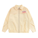 Women Jackets Vintage Flocking Embroidered