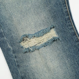 Men Jeans Loose Hole Leisure