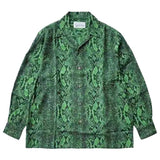 GUILTYPARTIES TIGER Shirts 21AW Classic Snake Print Long Sleeve Shirt