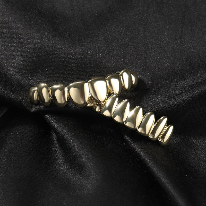 Grillz Rap Smooth 8 Tooth Irregular Braces Spectrum