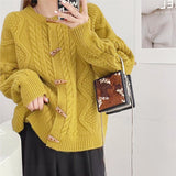 Women Knitted Cardigan Vintage