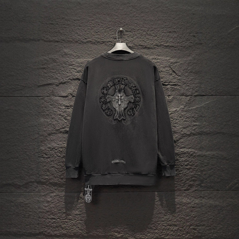 Chrome Hearts Sweatshirt Autumn/Winter Crew Neck Sweater