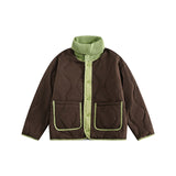 Unisex Coat Youthful Campus Winter Coat