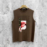 Purple Brand Tank T Shirts Sleeveless T-shirt Vest