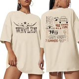 Cow Skull Women Oversized Shirts Country Music T shirt Wester
