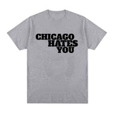 Chicago Hates You Shirt Rapper Chief Keef Chicago Hates You Same Style T-shirt Men F