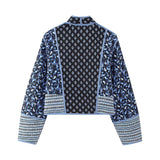 Women Cotton Coat Double-Sided Wear Loose Thin Coat