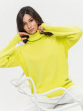 Women Work Business Casual Sweats Loose Turtleneck Sweater