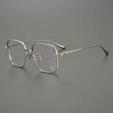 CHH Chrome Hearts Glasses Versatile Ultra Light Pure Titanium Myopia Glasses Frame