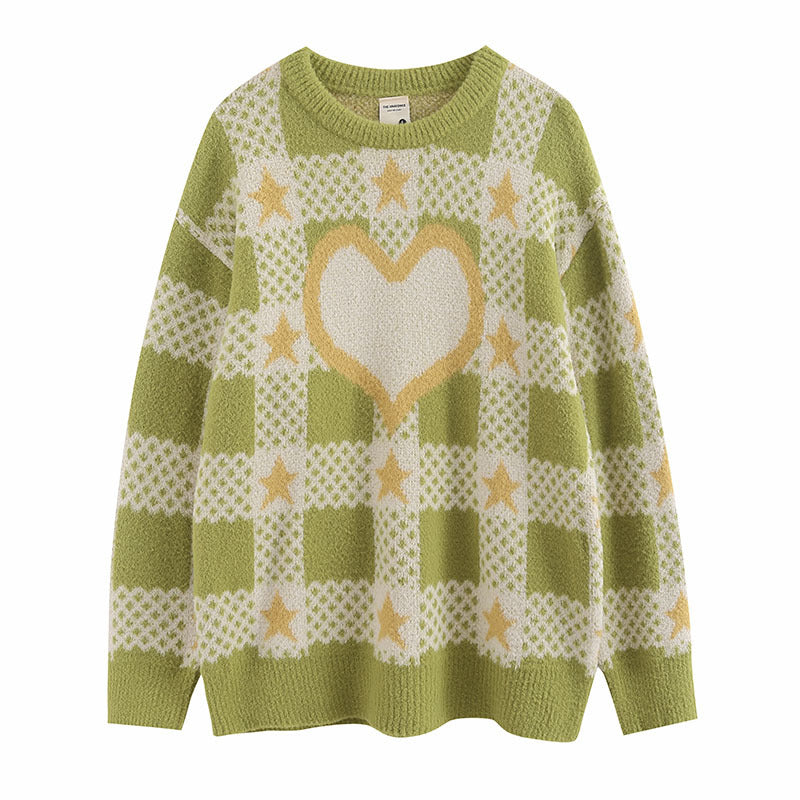 Women Sweater Japanese-Style Retro Soft Cute Knitting Sweater