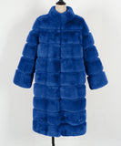 Women Fur Jacket Fashion Plush Long Coat