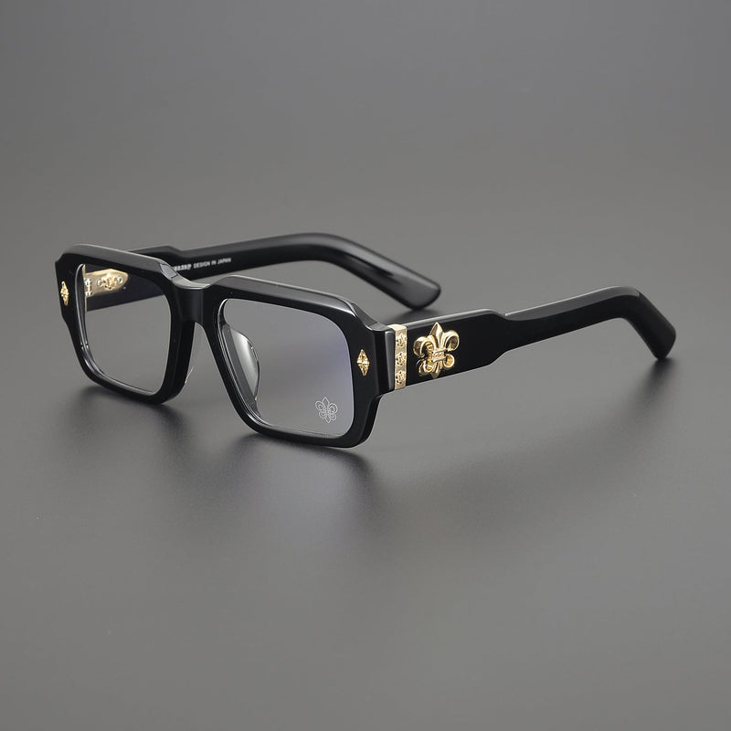 CHH Chrome Hearts Glasses Thick Frame Large Face Wide Myopia Frame