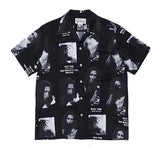 GUILTYPARTIES TIGER Shirts Joint Japanese Basquiat Graffiti Short Sleeve Flower Shirt
