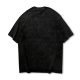 Men T-Shirt Retro Cute Kitten Print Loose