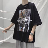 Men T Shirt Summer Loose Doberman Pinscher Printing