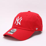 Dodgers and Yankees Baseball Cap 47brand Baseball Cap Female Dark Gray Soft Top Embroidery Hip Hop Male Hat