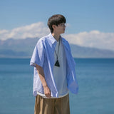 Men Shirts Striped Shirt Cityboy Casual All-Match