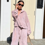 Women Co-Ords Spring Warm Suit Two-Piece Fashion
