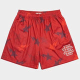 EE BAPE Shorts Fitness Sports American Short-Length Pants Mesh Breathable and Loose