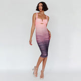 Women Dress Sexy Mesh Camisole Dress