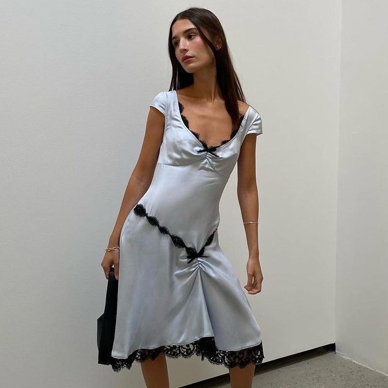 Women Dress Summer Sexy Hot Girl Lace