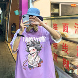 Men T Shirt Summer Heavy All-Match Loose