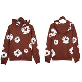 Denim Tears Hoodie Sweatpants Kapok Foam Printed Hoodie Trousers Suit(Options need to be purchased separately)