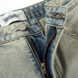 Men Jeans Slim Retro