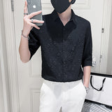 Men's Shirts Summer Slim Fit Fashion