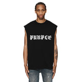 Purple Brand Tank T Shirts Sleeveless T-shirt Vest