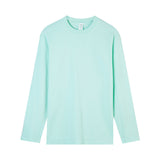 Pure Cotton Round Neck Long-sleeved T-shirt